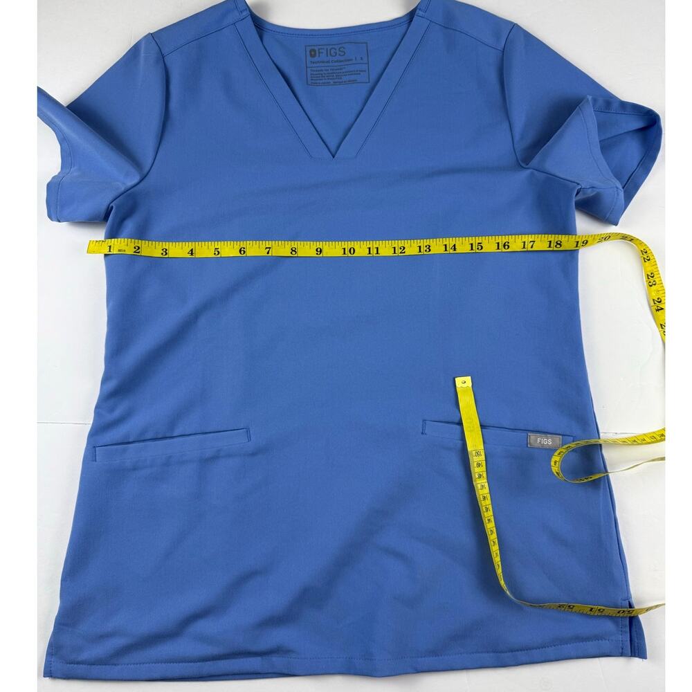 FIGS Regular Blue Scrubs Set - Size Small - Excellent Condition - Picture 3 of 10